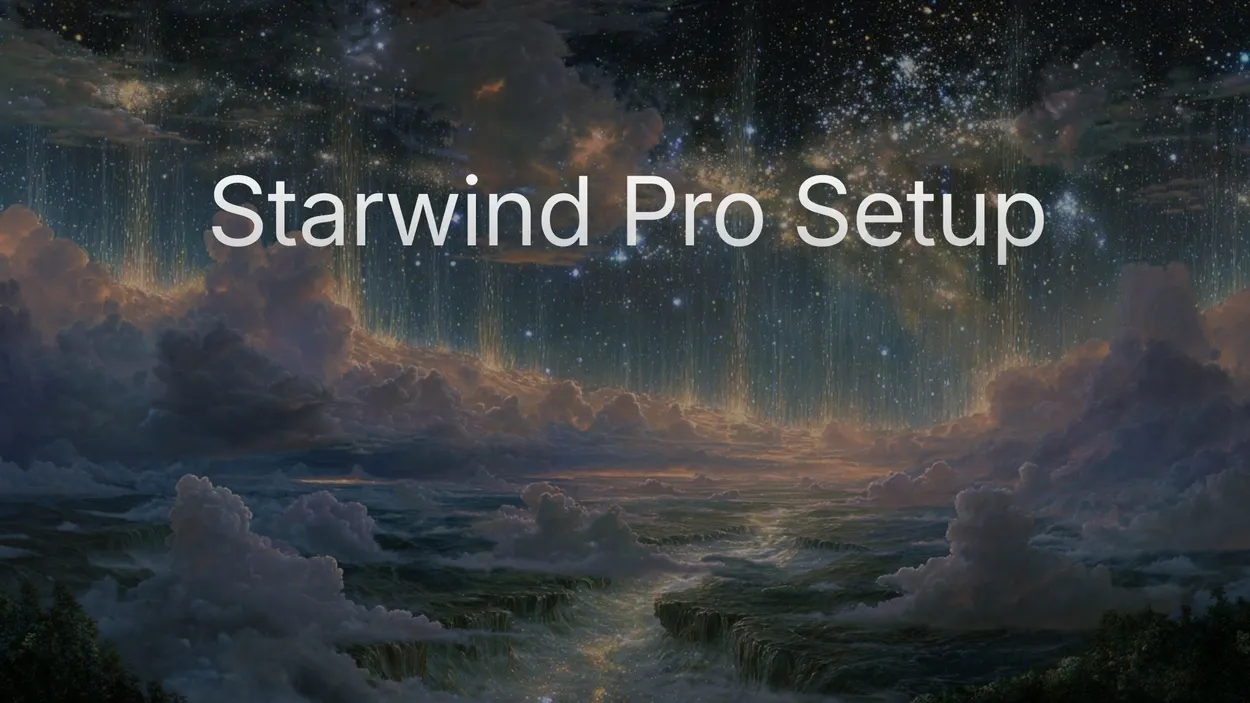 Cover for How to Set Up Starwind Pro in Your Project