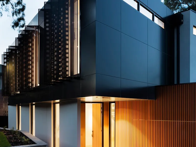 Spotless entryway with clean tile and rug