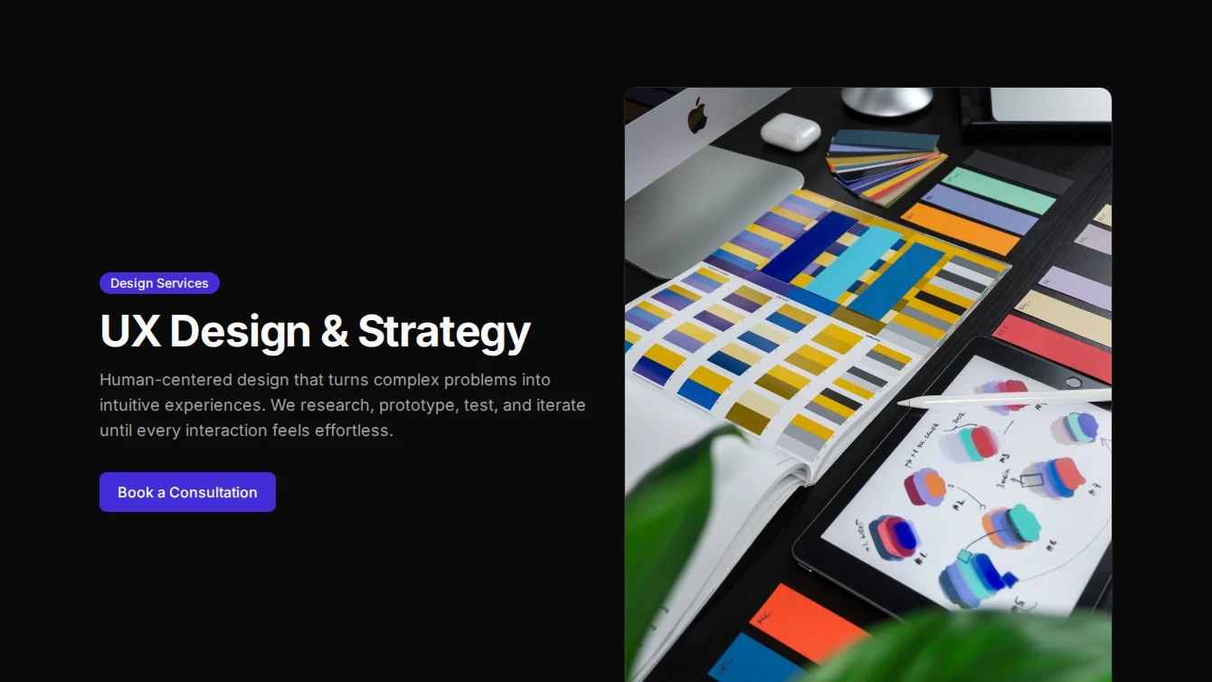 Service Page 2 - Split Hero