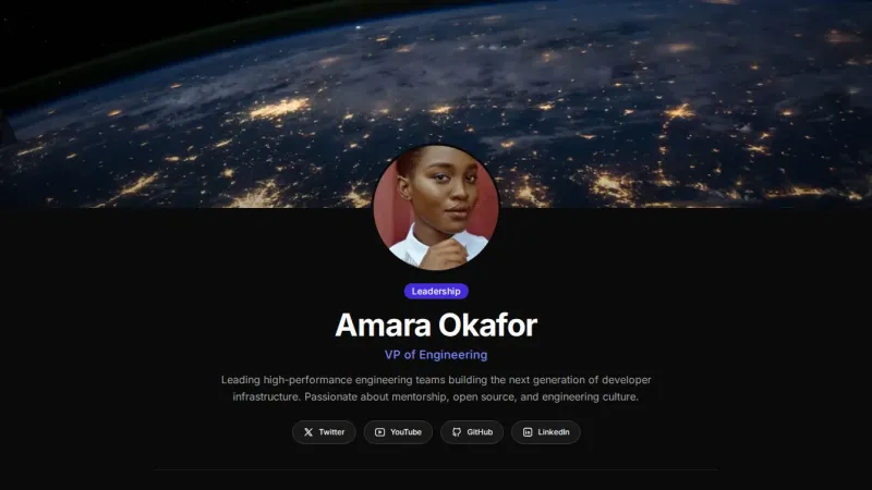 Profile 3 - Hero Banner Overlap