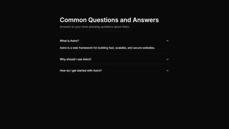FAQ 1