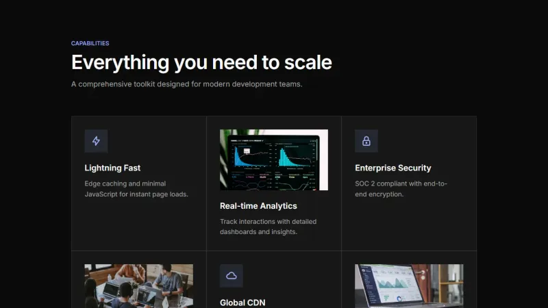 Feature 22 - Bento Grid (3-Column)