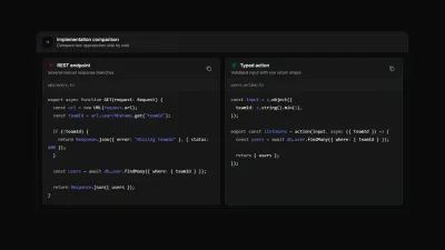 Code Block 3 - Split Comparison