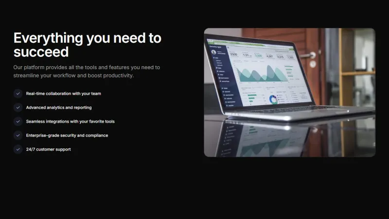 Feature 2 - Image With Checklist