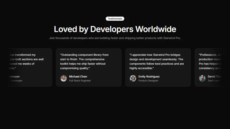 Testimonial 2 - Marquee Cards