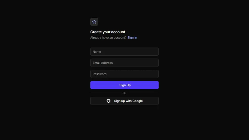 Signup Form 2