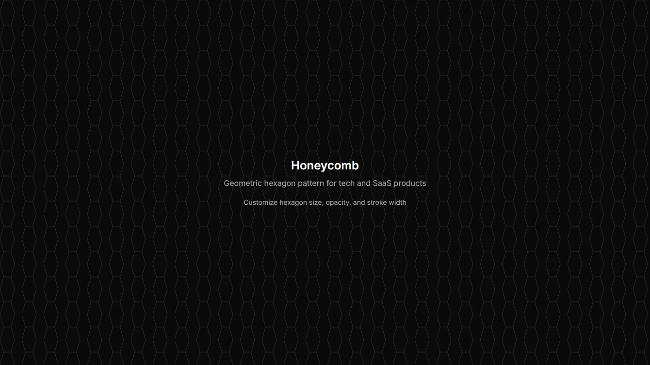 Background 7 - Honeycomb