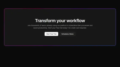 CTA 8 - Rotating Gradient Border