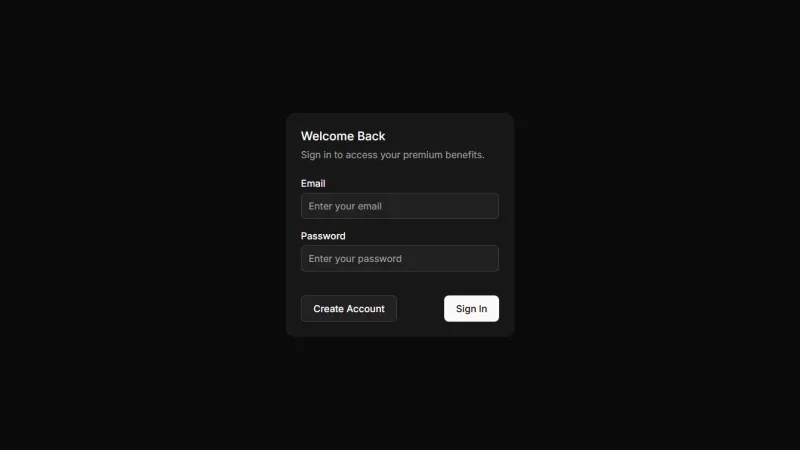 Login Form 1