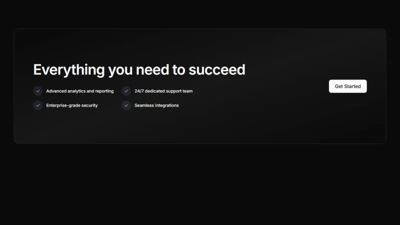 CTA 5 - Feature Checklist Card