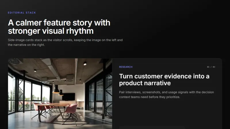 Feature 28 - Editorial Stack