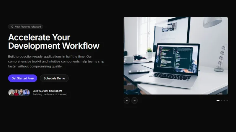 Hero 7 - Image Carousel