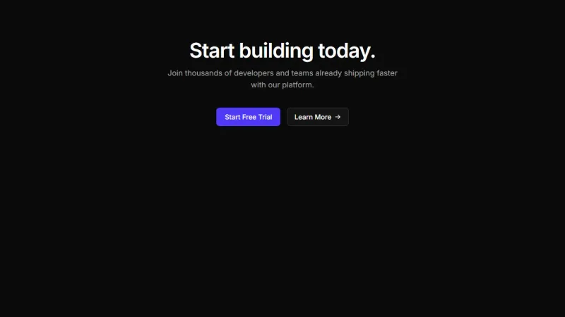 CTA 4 - Simple Centered