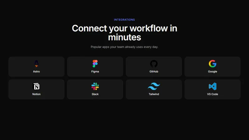 Integration 2 - Simple Logo Grid