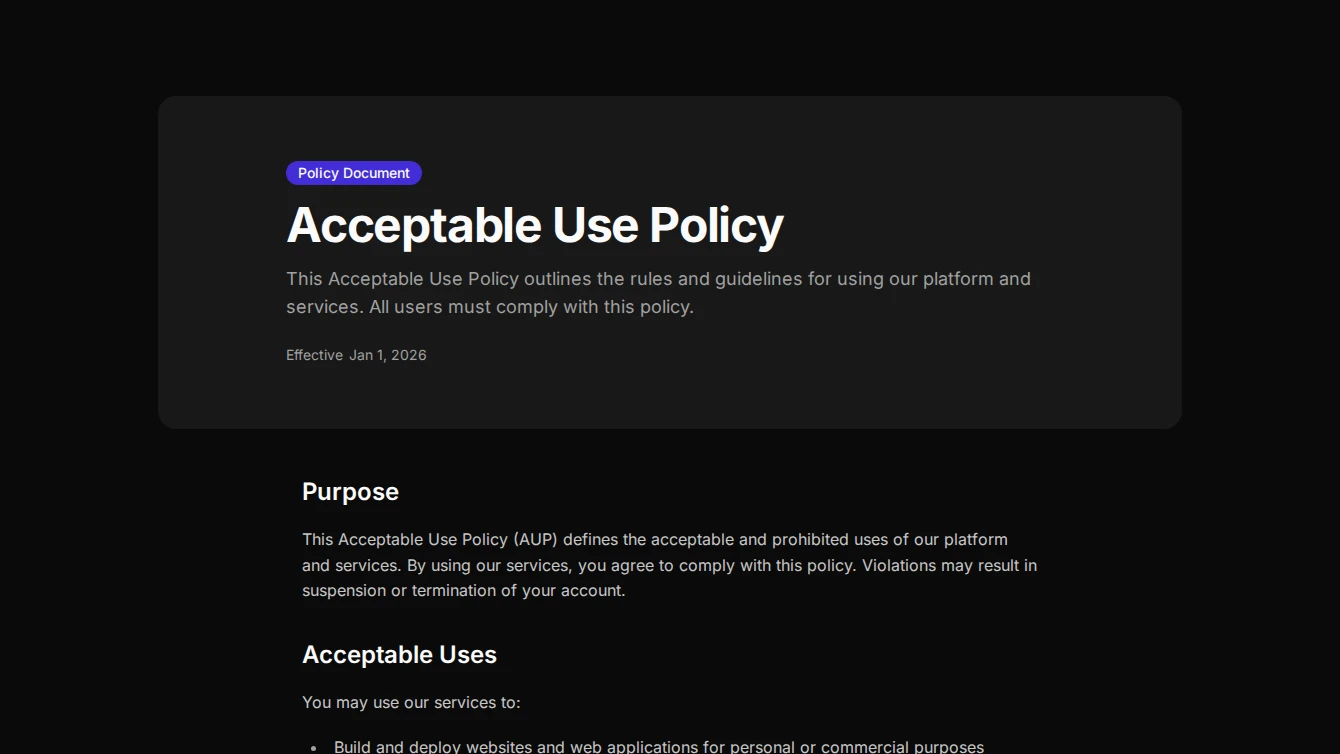 Legal Page 4 - Full-Width Banner