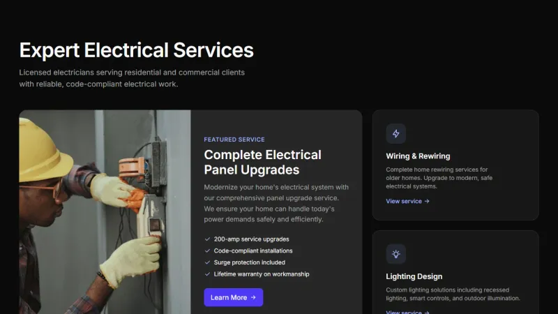 Services 4 - Bento Grid