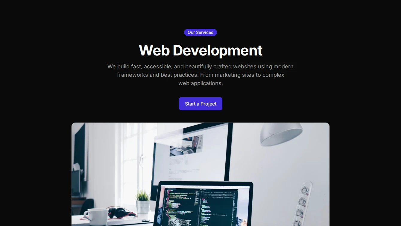 Service Page 1 - Centered
