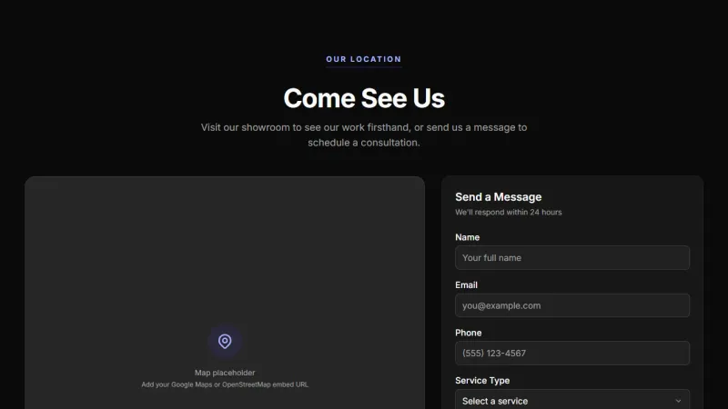Contact 3 - Map & Form