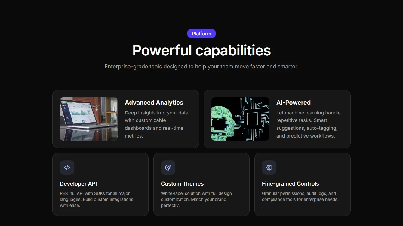 Feature 21 - Bento Grid (2+3)