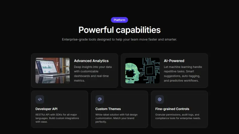 Feature 21 - Bento Grid (2+3)