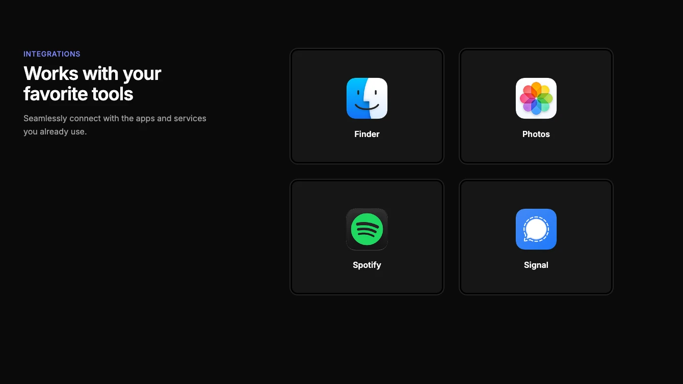 Integration 1 - Cards with Blur Effect