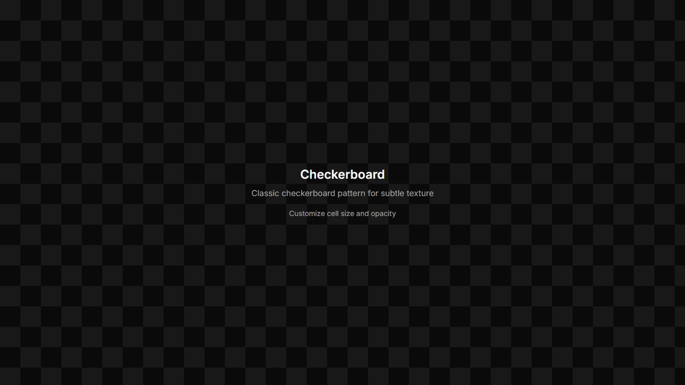 Background 16 - Checkerboard