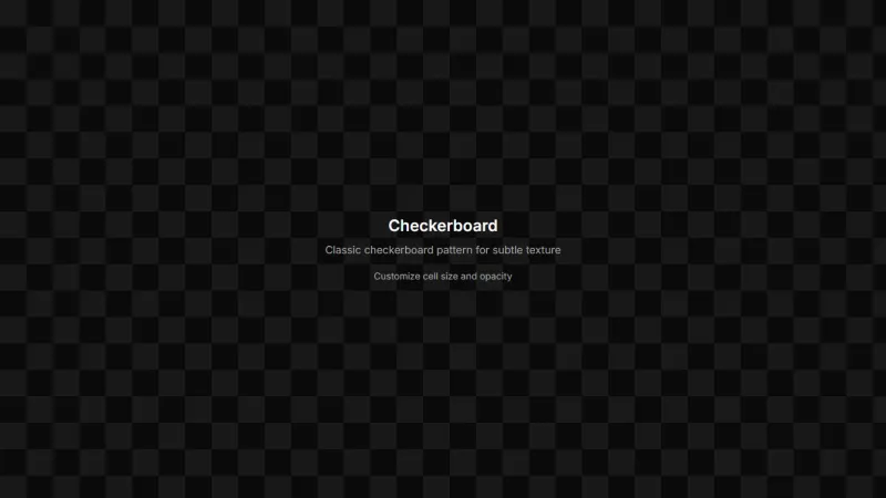 Background 16 - Checkerboard