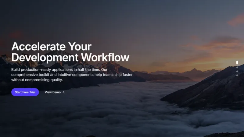 Hero 9 - Background Image Carousel