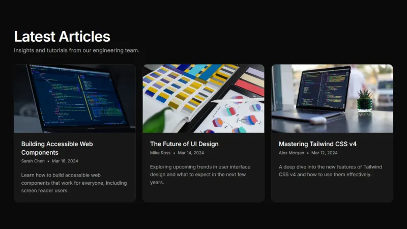Blog 1 - Simple Card Grid