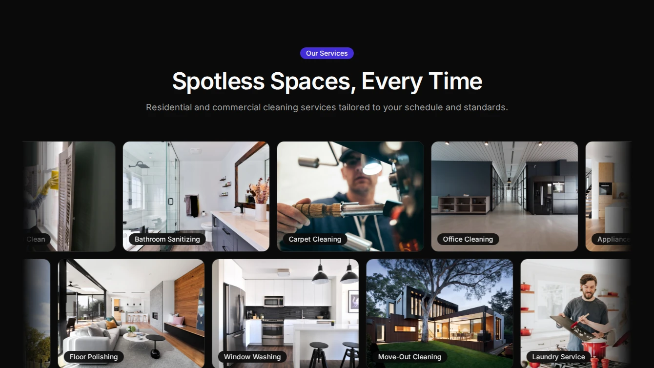 Services 10 - Marquee Showcase