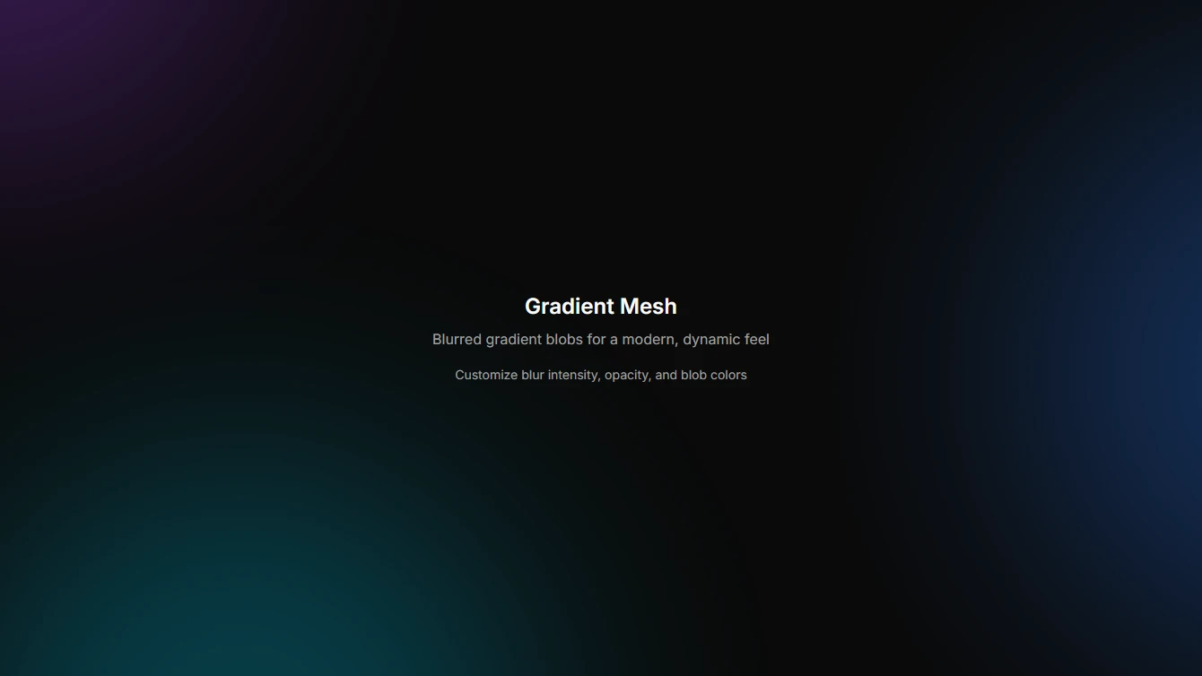 Background 4 - Gradient Mesh