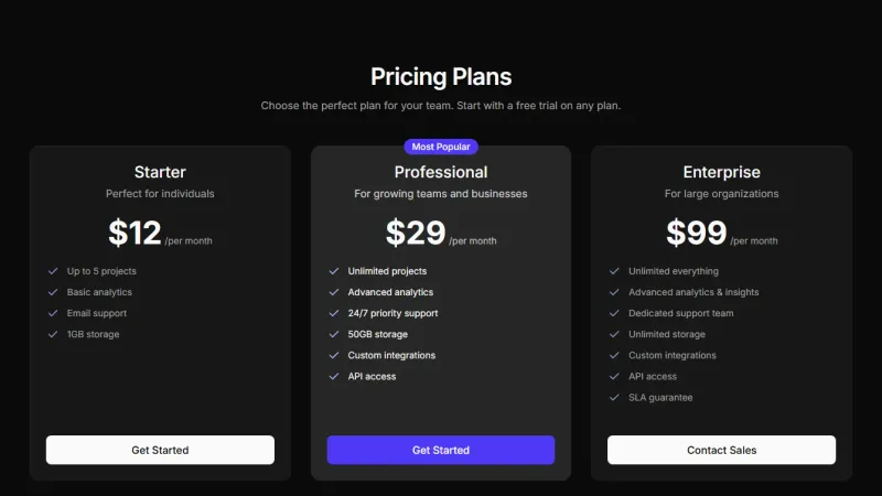 Pricing 5
