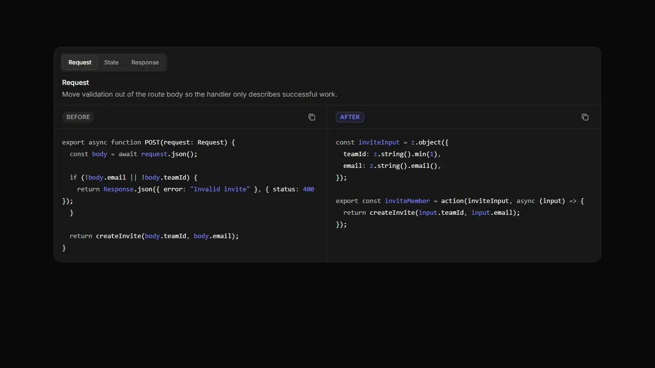 Code Block components